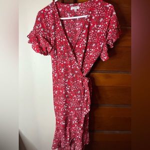 Floral Max Studio Wrap Dress